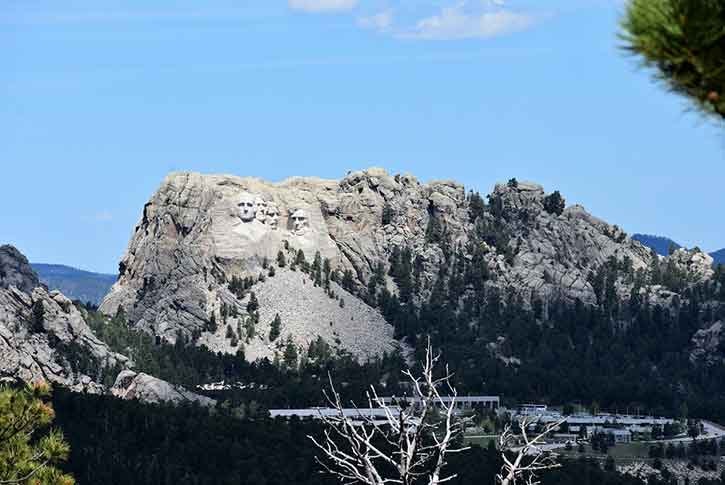 Mount Rushmore and Crazy Horse Memorials, Deadwood, South Dakota