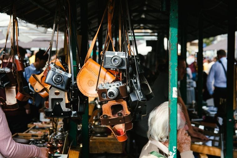 Santa Monica Airport Outdoor Antique and Collectible Market