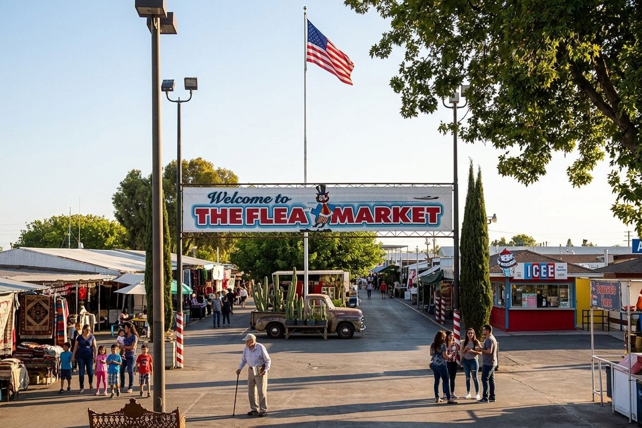 The San Jose Flea Market, California