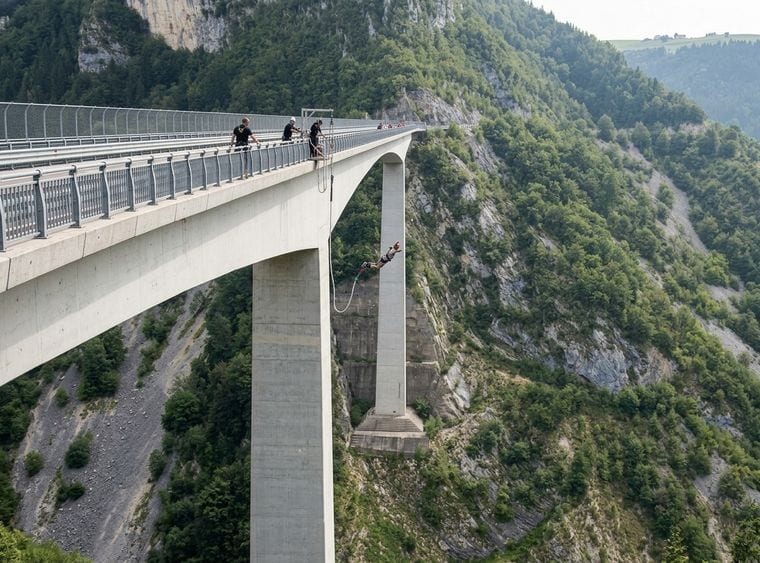 Valgadena Bridge Bungee