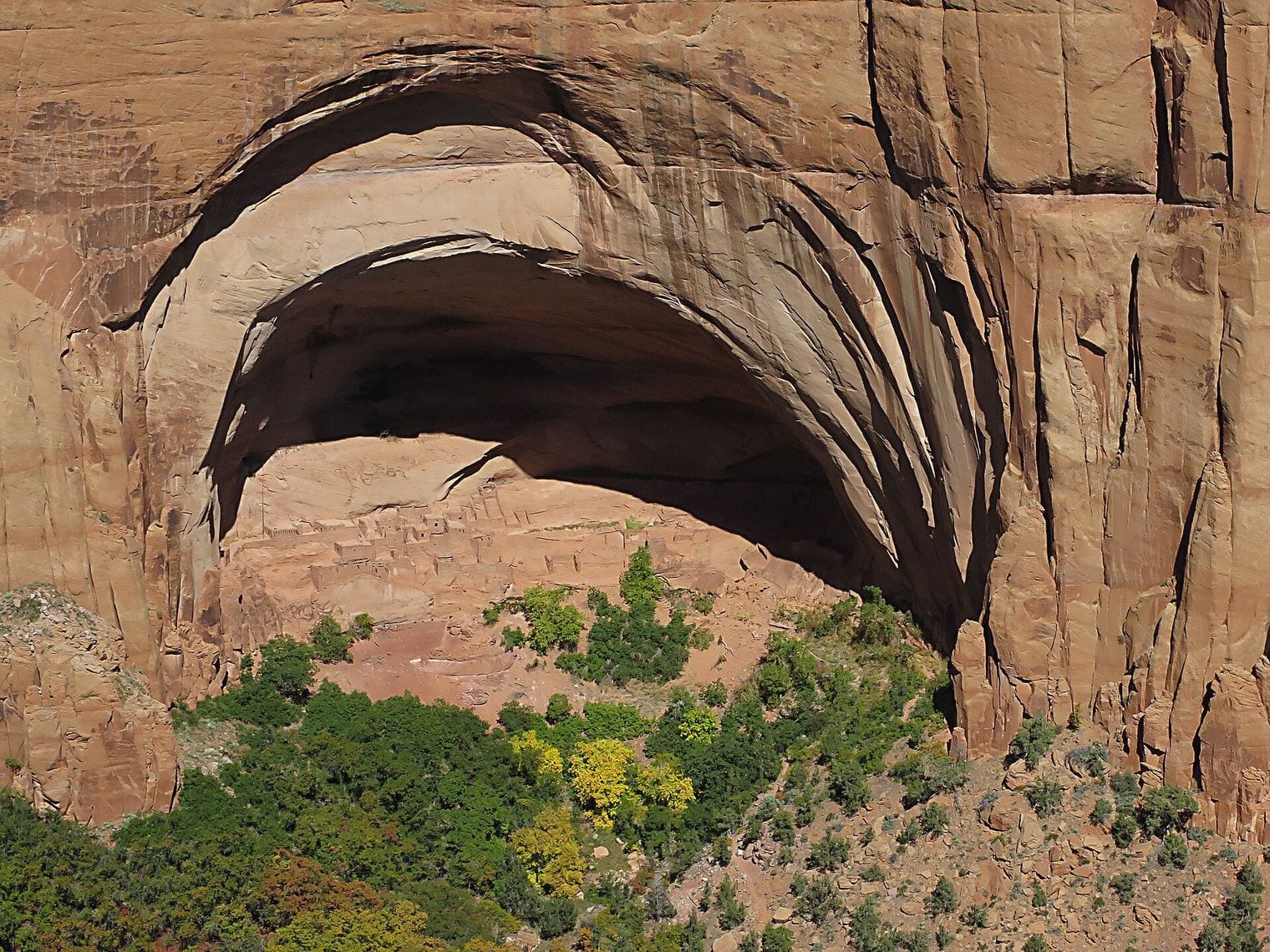 A 1909 Monument Guards Three Cliff Villages, Arizona