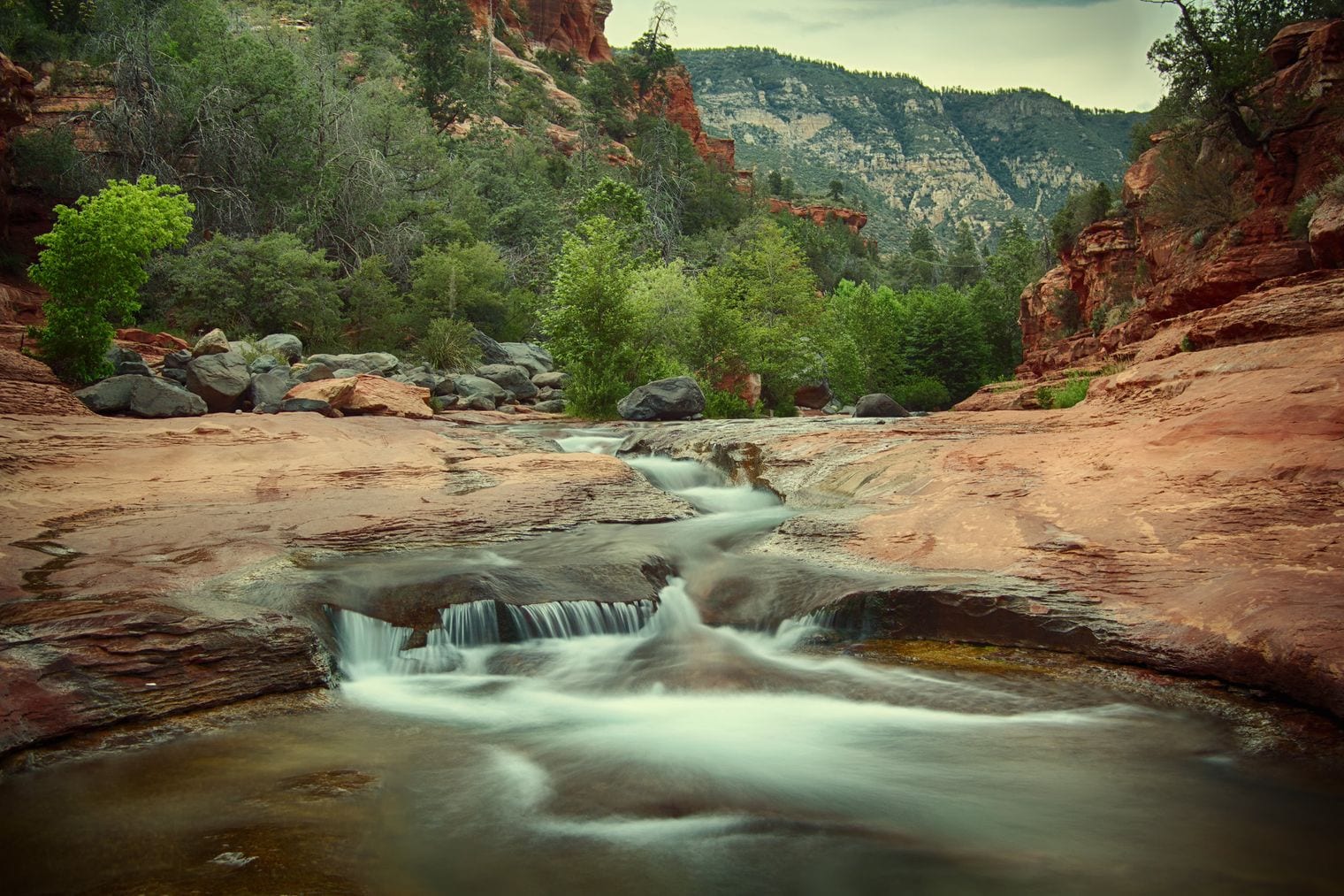 Slide Rock Is a 43-Acre Apple Farm With a Water Slide, Arizona