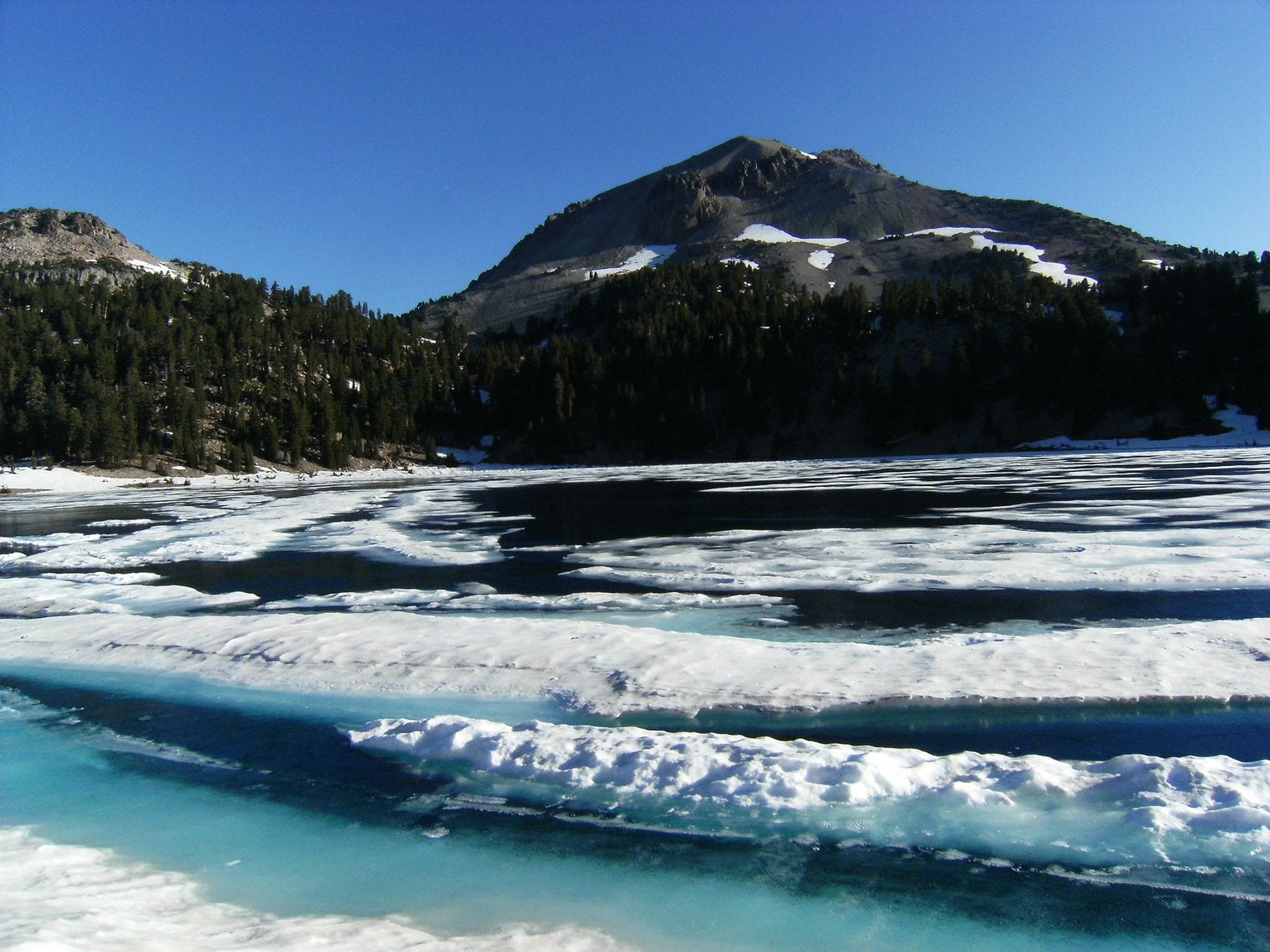 Lassen Gets Over 30 Feet of Snow a Year, California