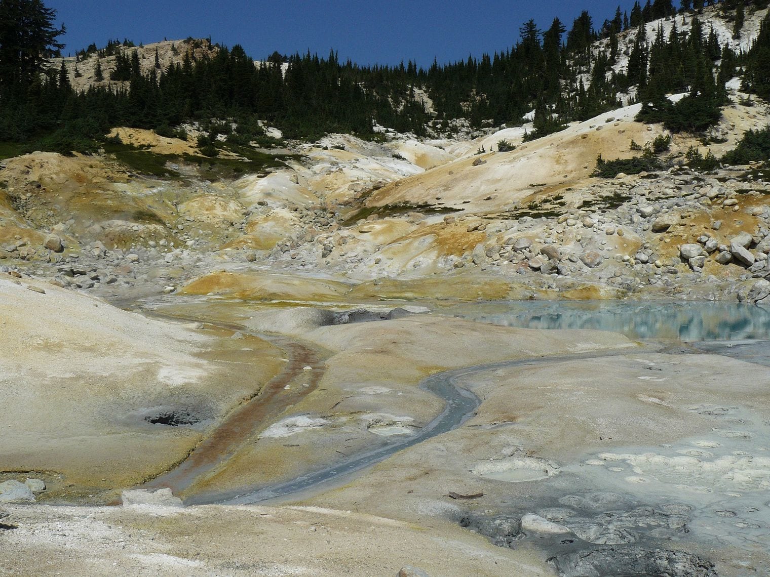 Bumpass Hell Is Lassen's Largest Hot Spring Field, California