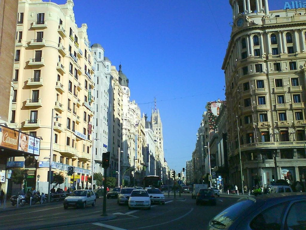 Cutting Gran Via Erased 15 Whole Streets, Spain