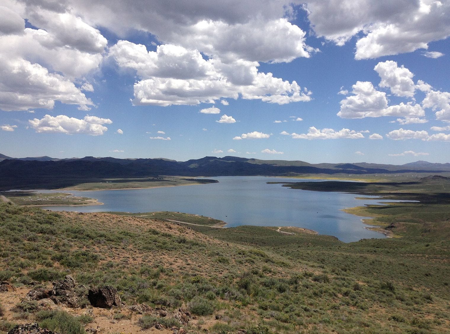 A 1969 Dam Doubled a Nevada Reservoir Overnight, Nevada