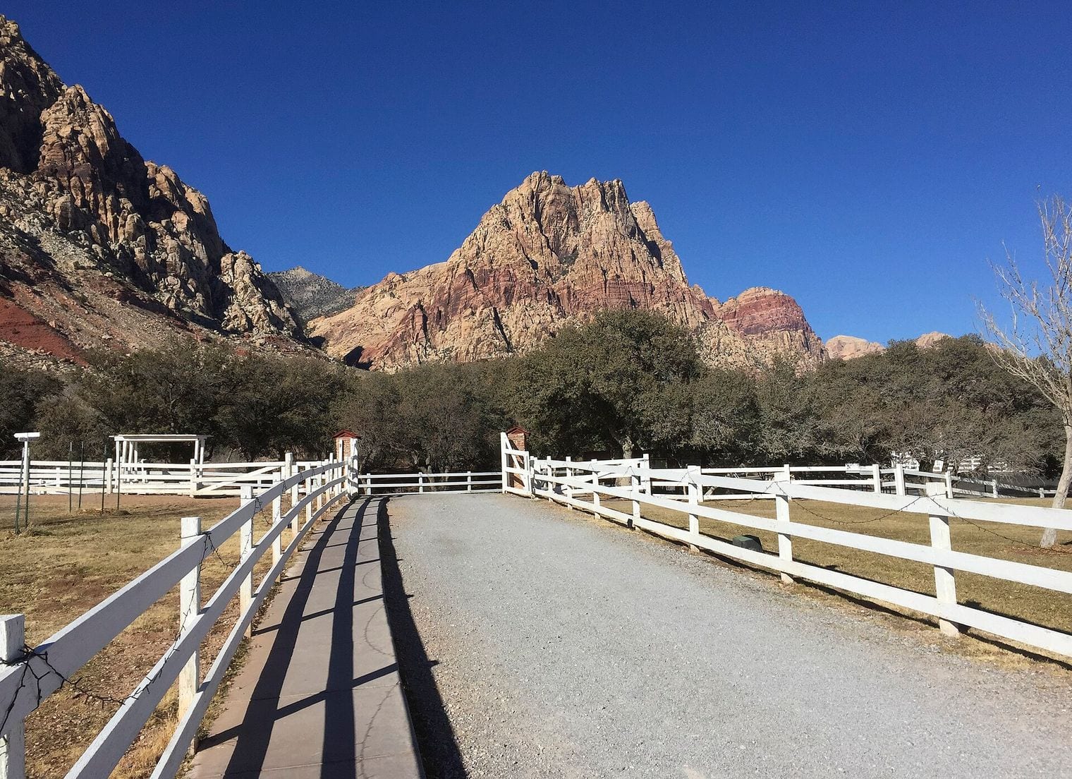 A Ranch Near the Strip Dates to the 1860s, Nevada