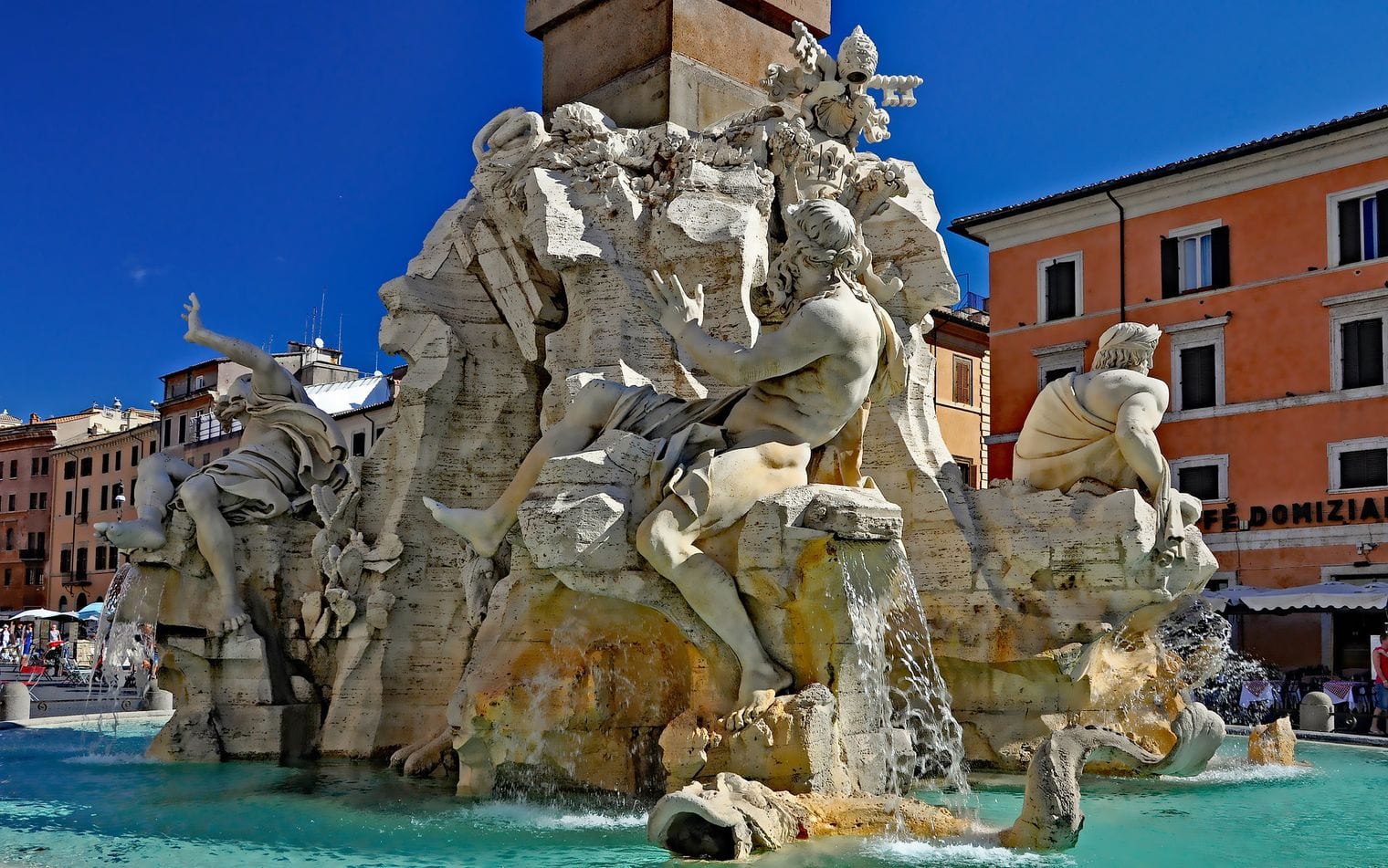 Bernini Unveiled the Four Rivers on 12 June 1651, Italy