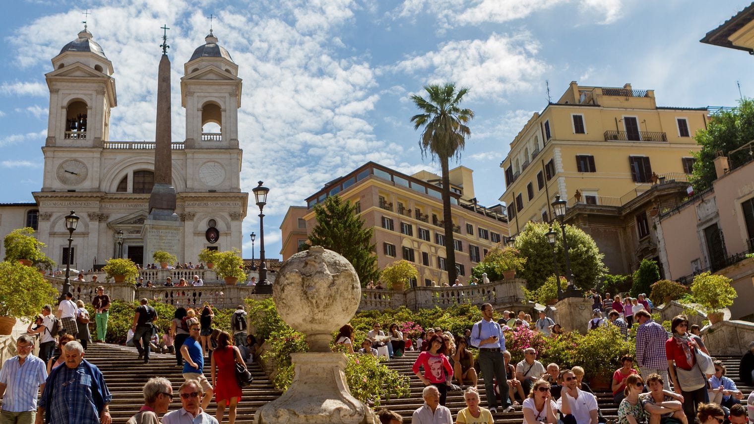 The Spanish Steps Are Not Spanish, Italy