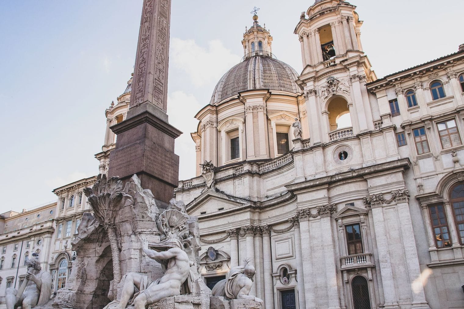 A Roman Stadium Sleeps Under Piazza Navona, Italy