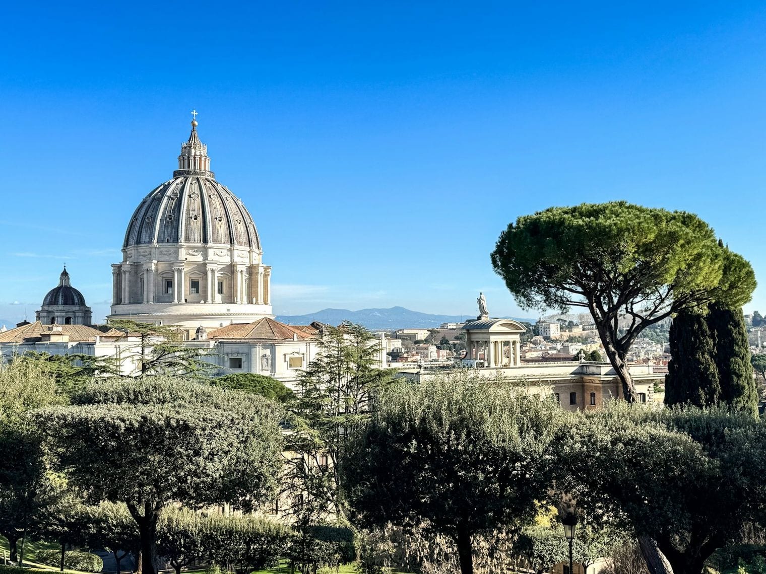 Gardens Cover About Half of Vatican City, Italy