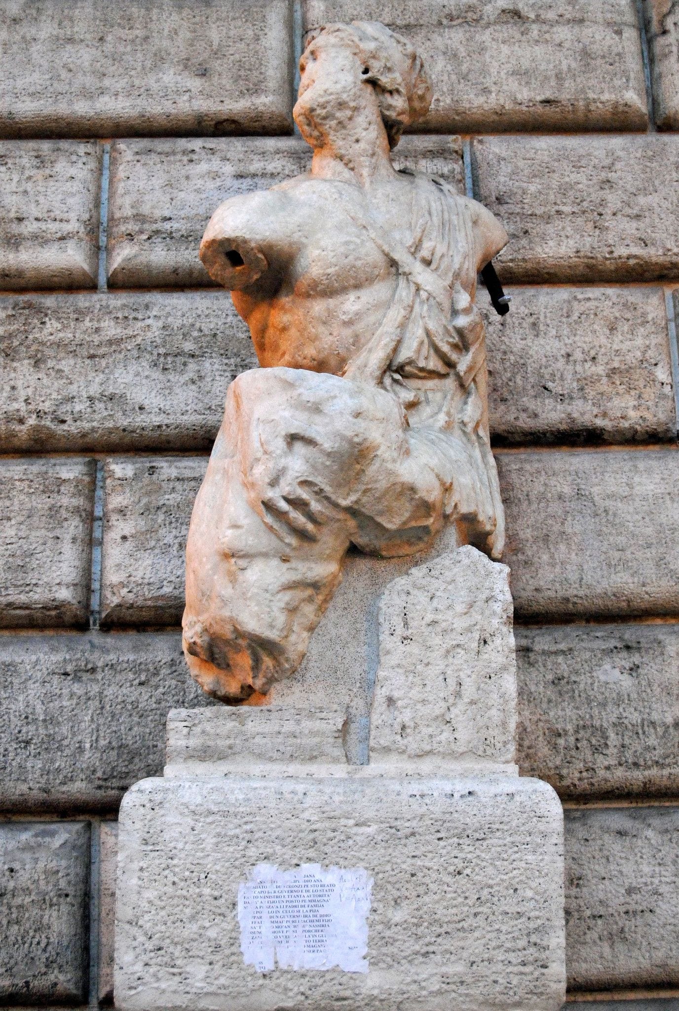 Rome Has Six Statues That Talk Back, Italy
