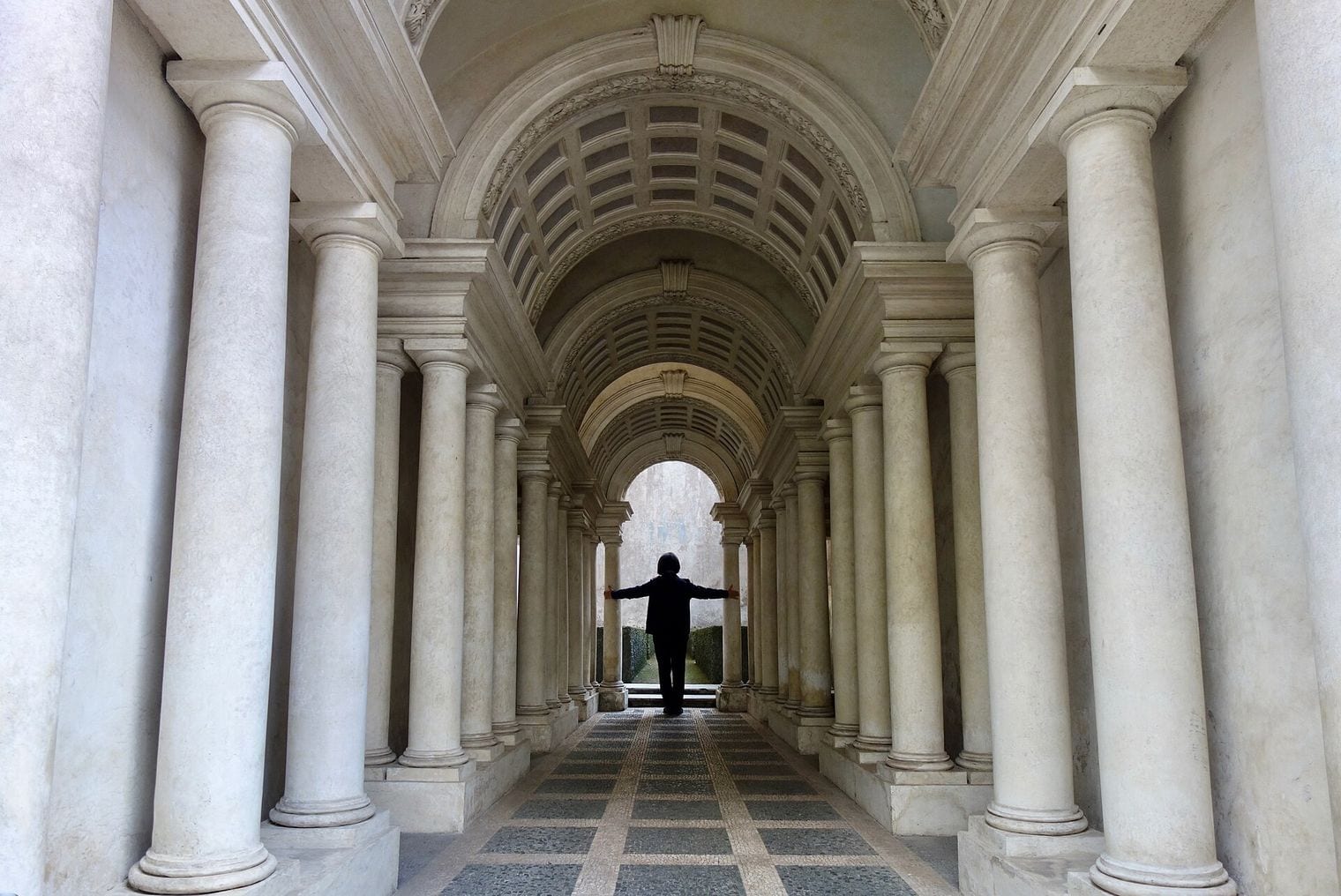 Borromini Faked a Corridor Four Times Its Length, Italy
