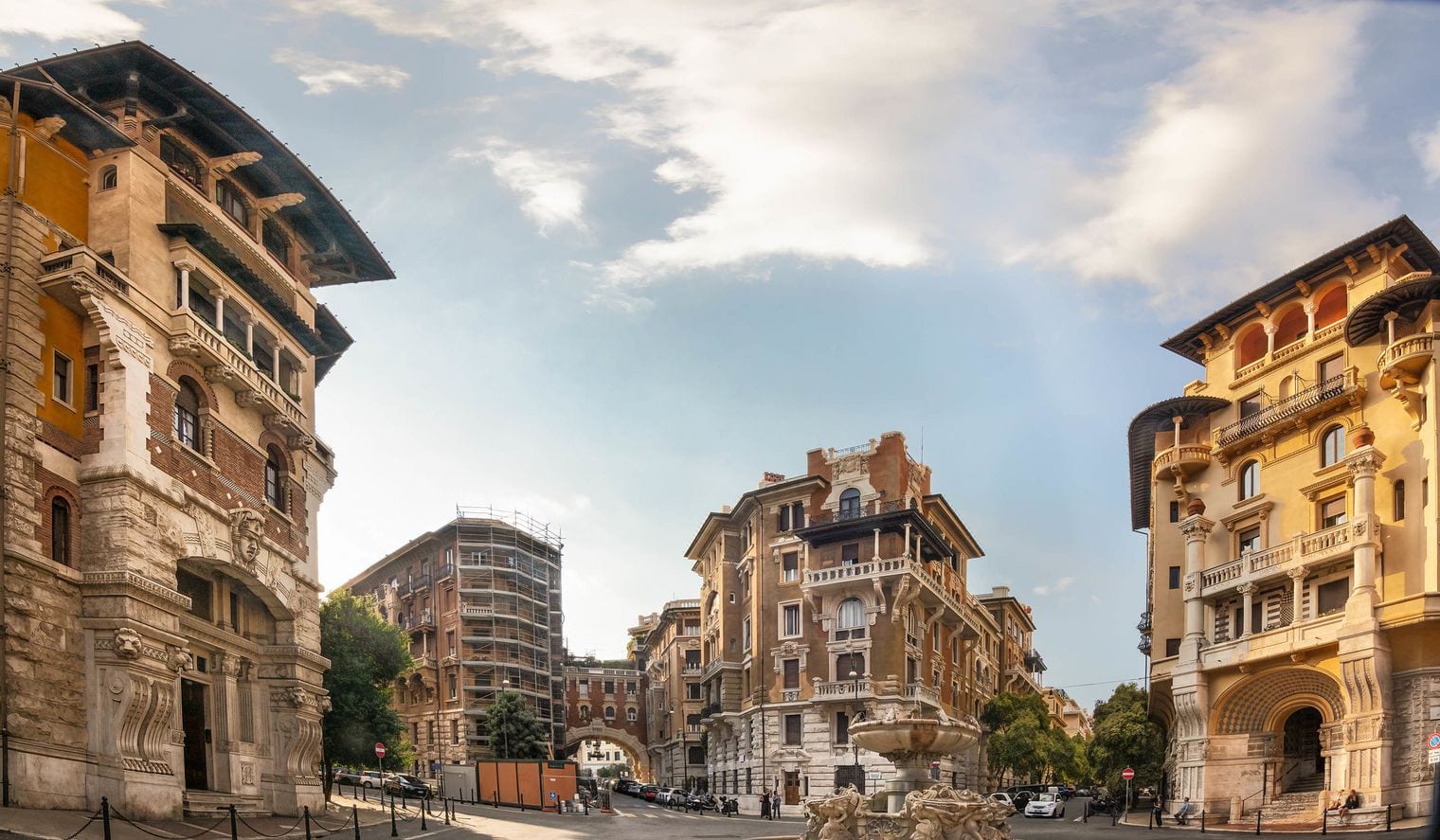 One Architect Invented a Whole Roman Quarter, Italy