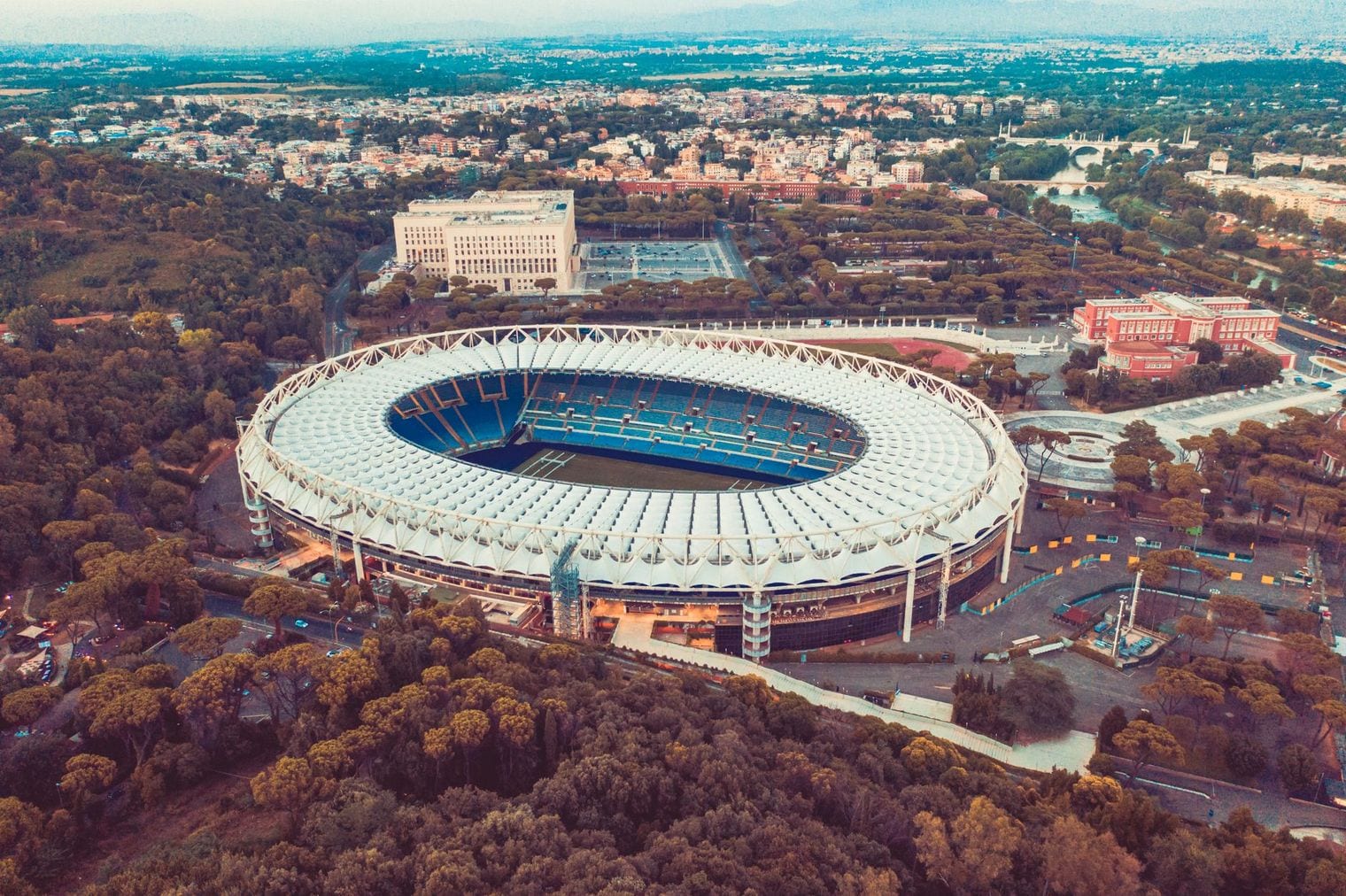 Rome's Olympic Stadium Opened as the Hundred Thousand, Italy