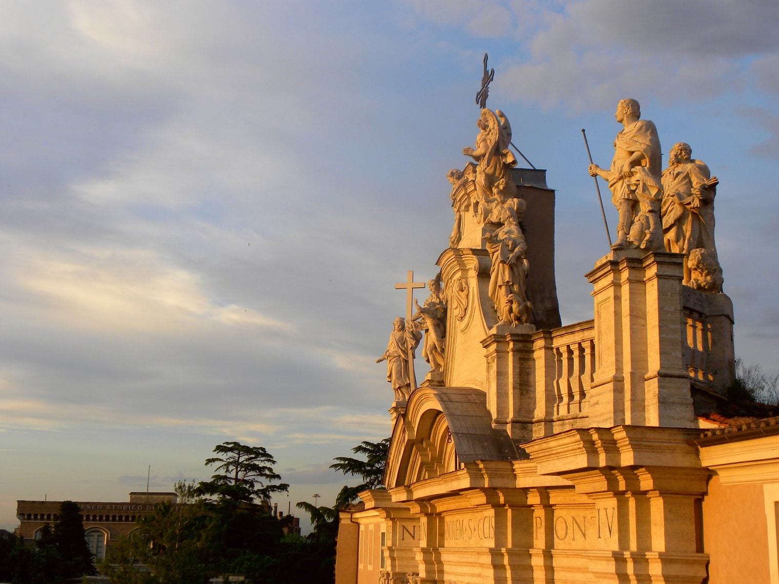 A Roman Basilica Was Built on Jerusalem Soil, Italy