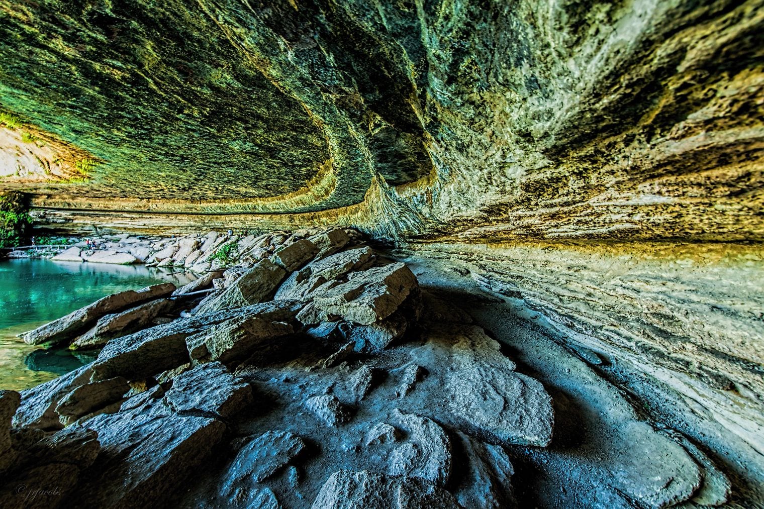 Hamilton Pool Is a Collapsed Underground River, Texas
