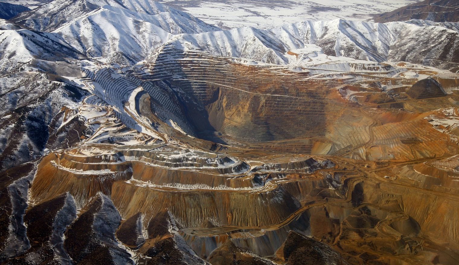 Bingham Canyon Is the Largest Hole People Have Dug, Utah