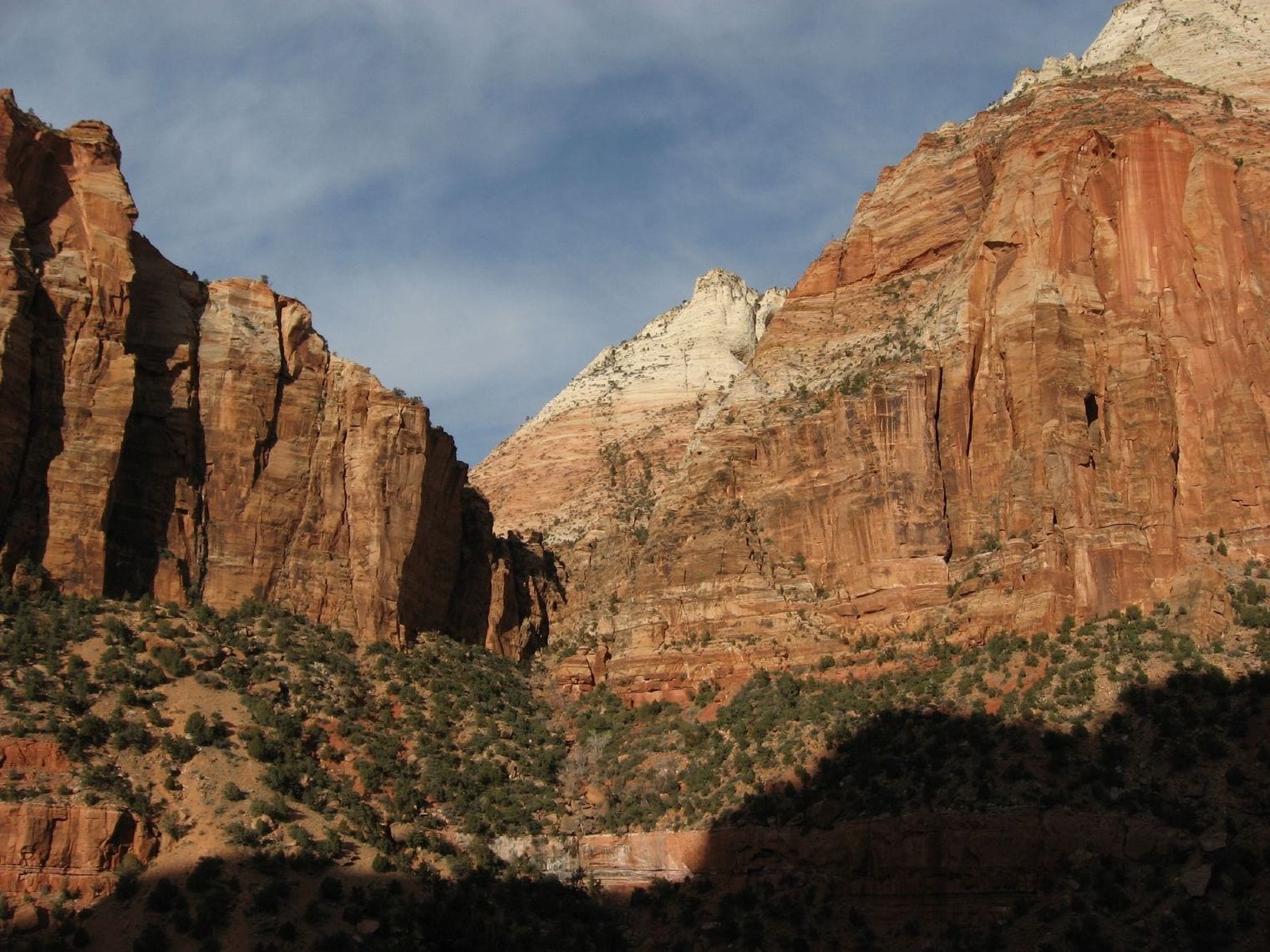 Zion Spans 5,000 Feet of Elevation, Utah