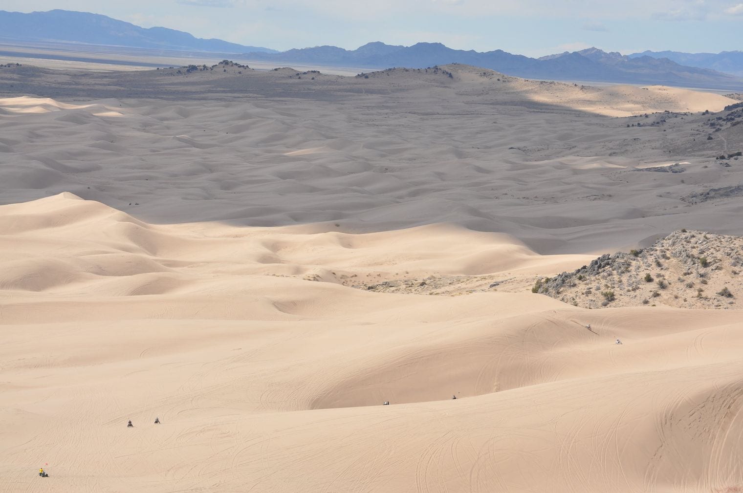 Utah Sand Dunes Rise Nearly 700 Feet, Utah