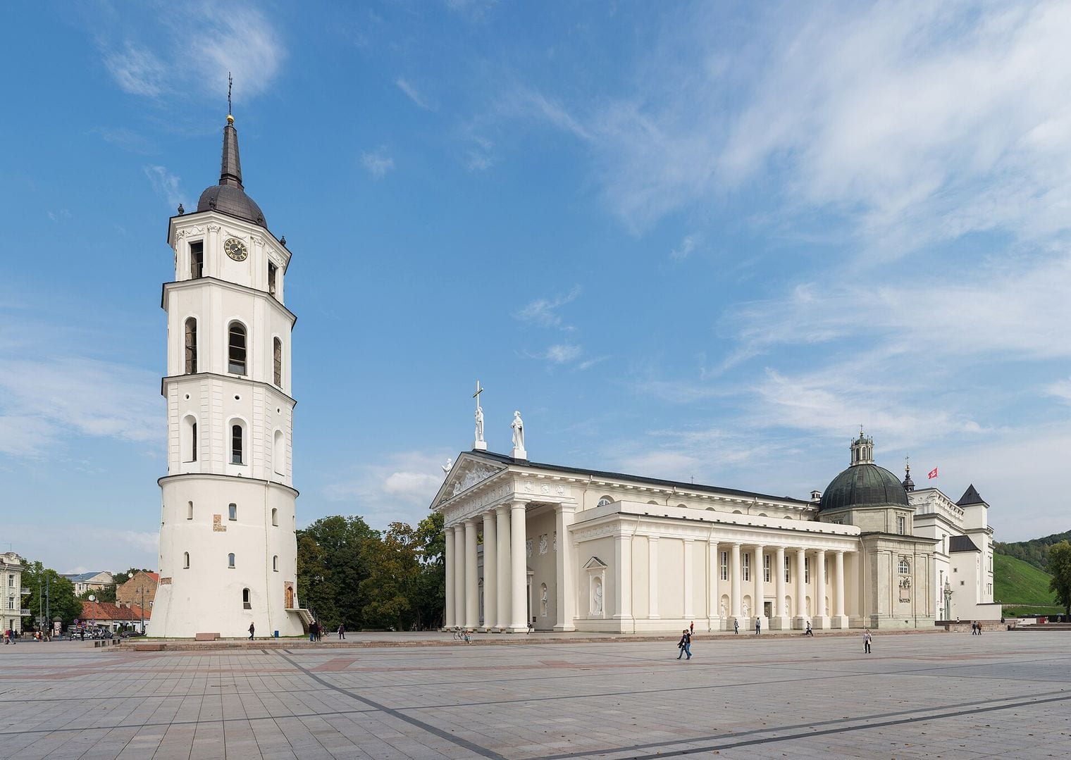 The Cathedral's Belfry Was a Defensive Tower, Lithuania