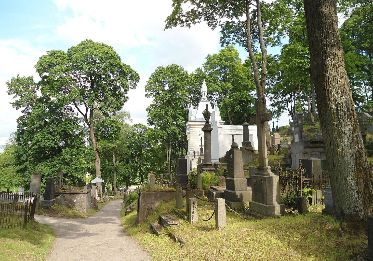 Rasos Is the Oldest Cemetery in the City, Lithuania