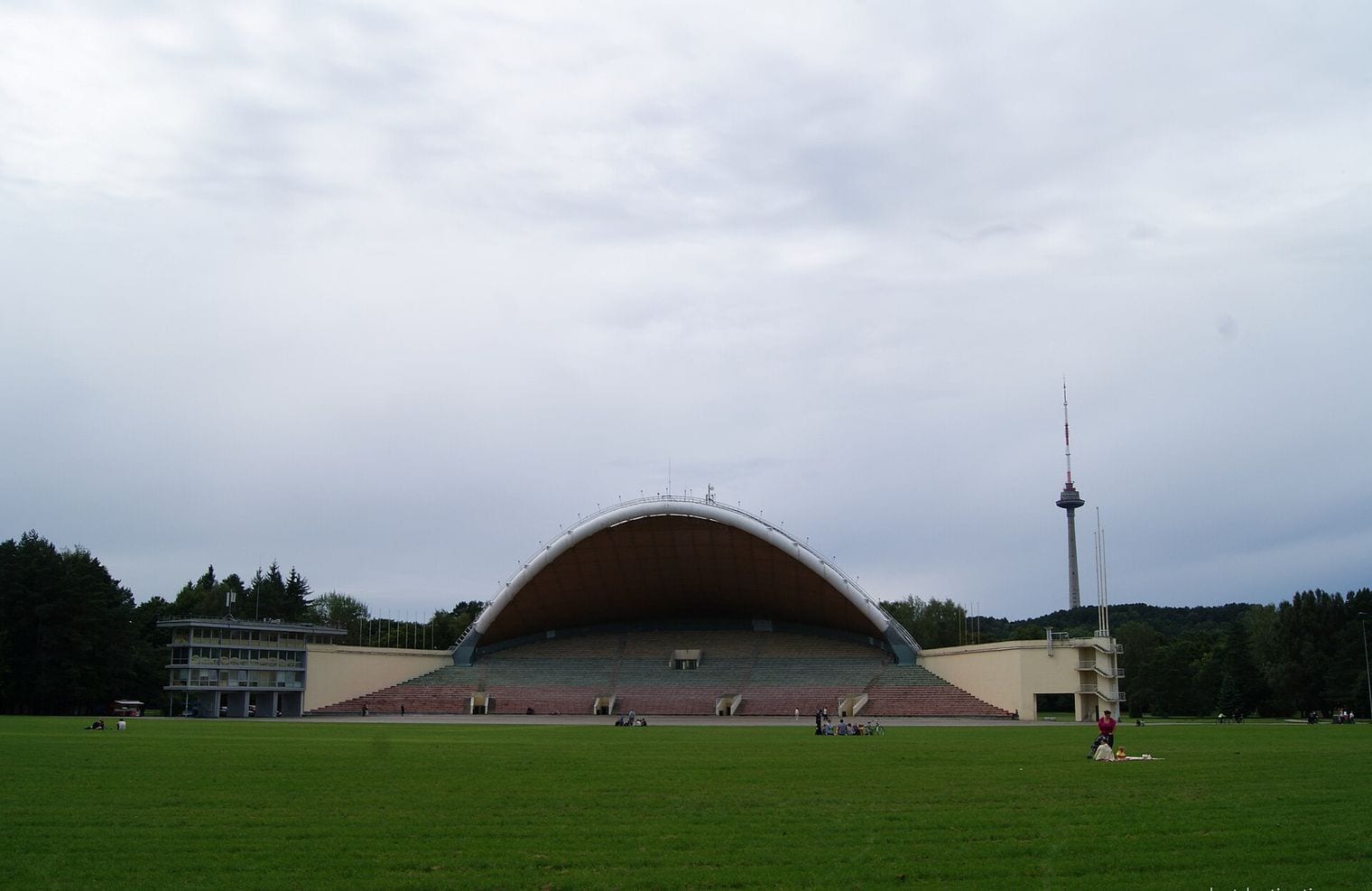 Vingis Park Is the Largest Park in the City, Lithuania