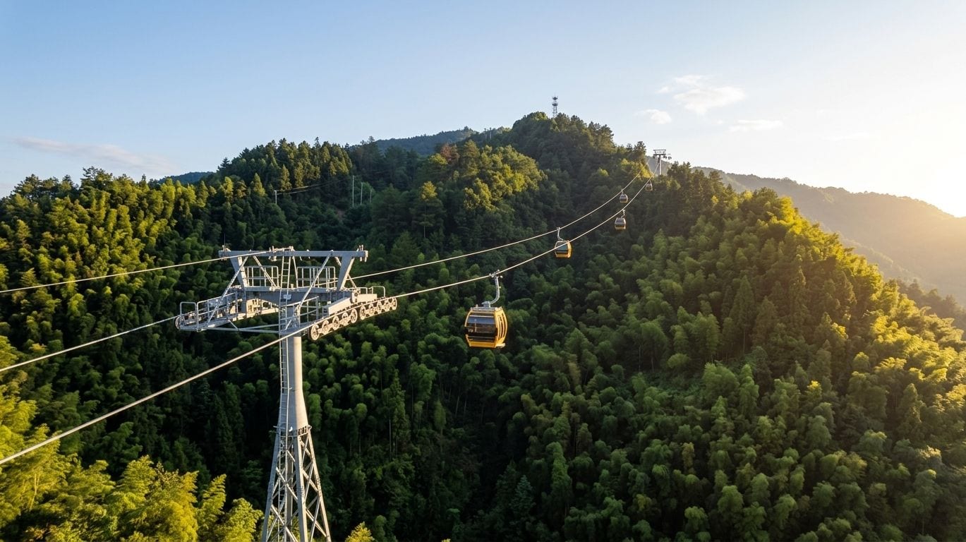Xuefeng Mountain Cableway, World