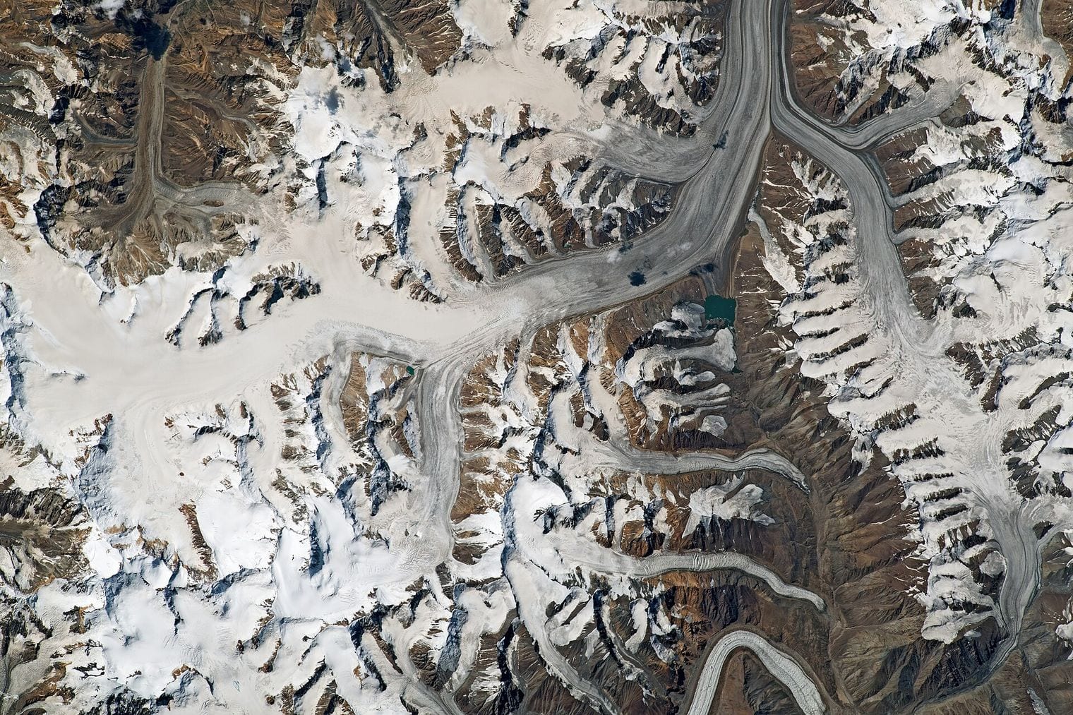 Vanch-Yakh Glacier, World