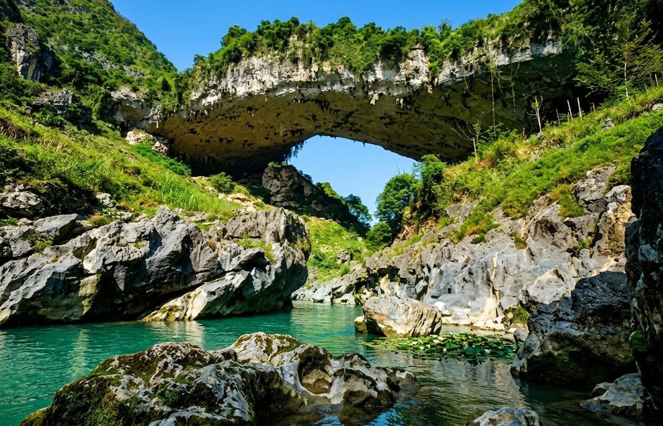 Xianren Bridge (Fairy Bridge), World