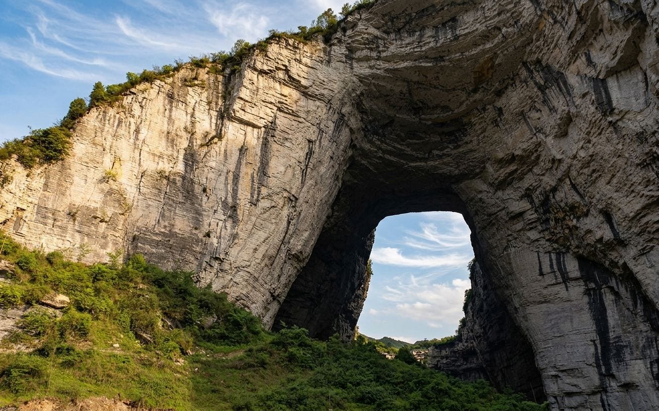 Qingxudong Arch, World