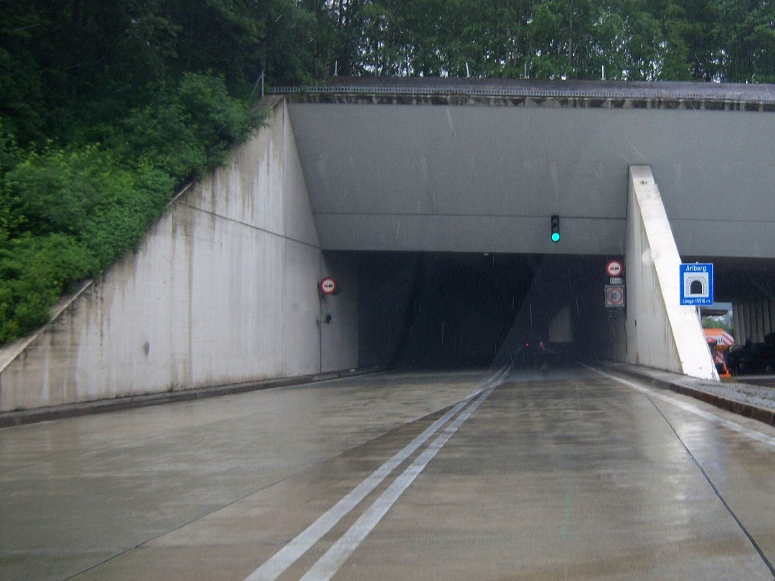 Arlberg Road Tunnel, World