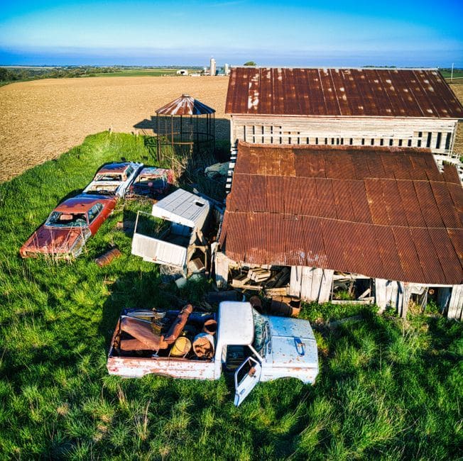 The Lessman Farm and Truckhenge, Topeka, Kansas