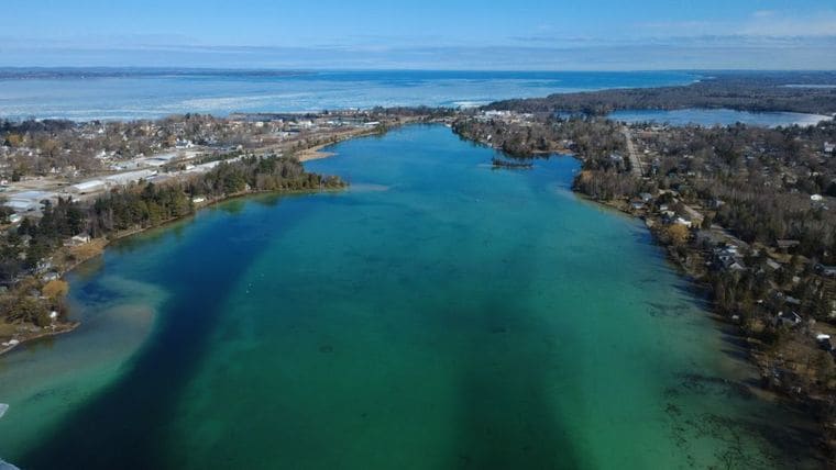 Torch Lake Sandbar