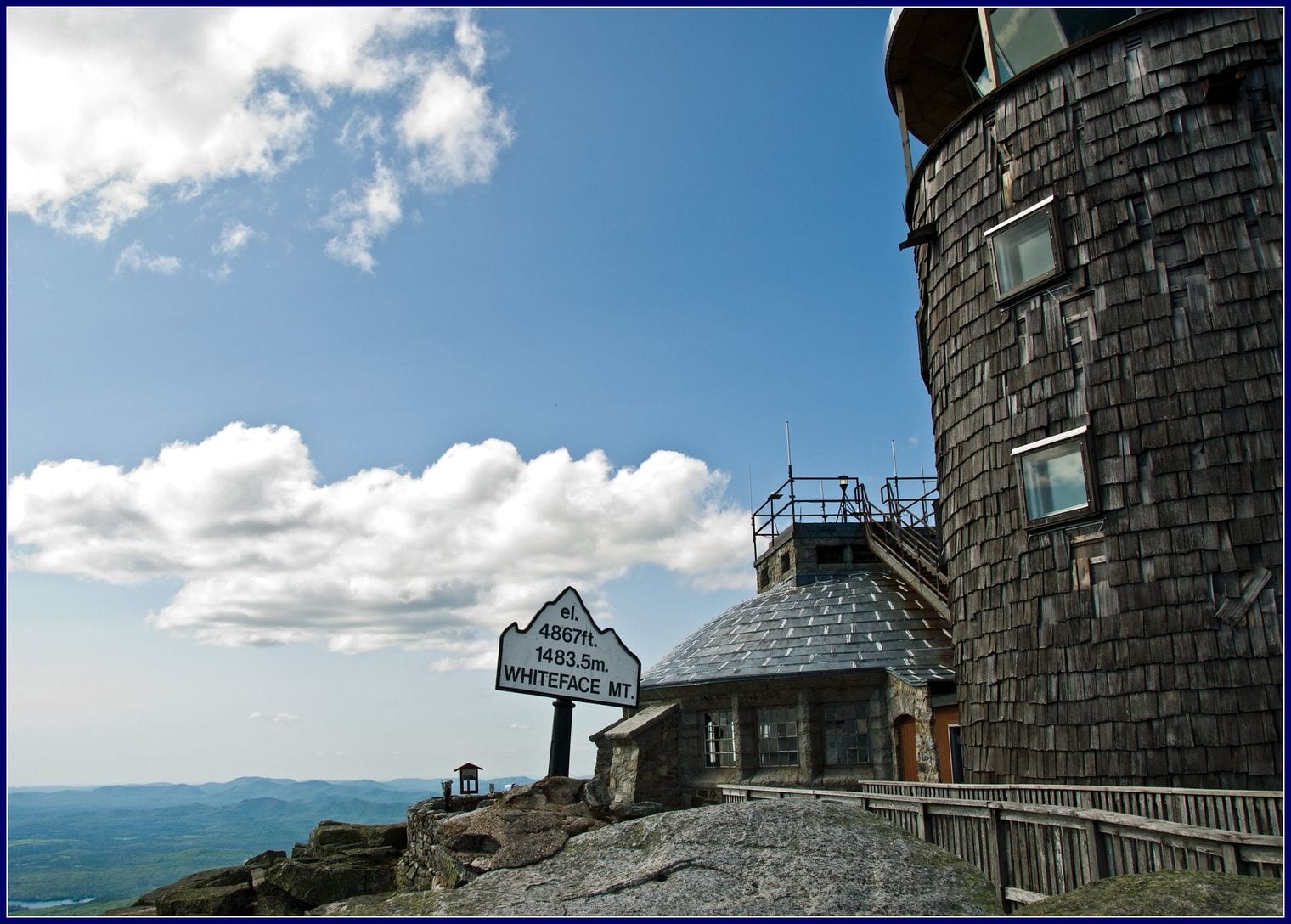 Summit of Whiteface Mountain near Wilmington, New York
