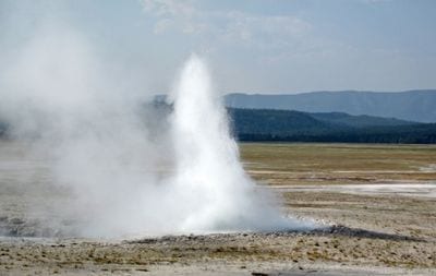 Morning Geyser