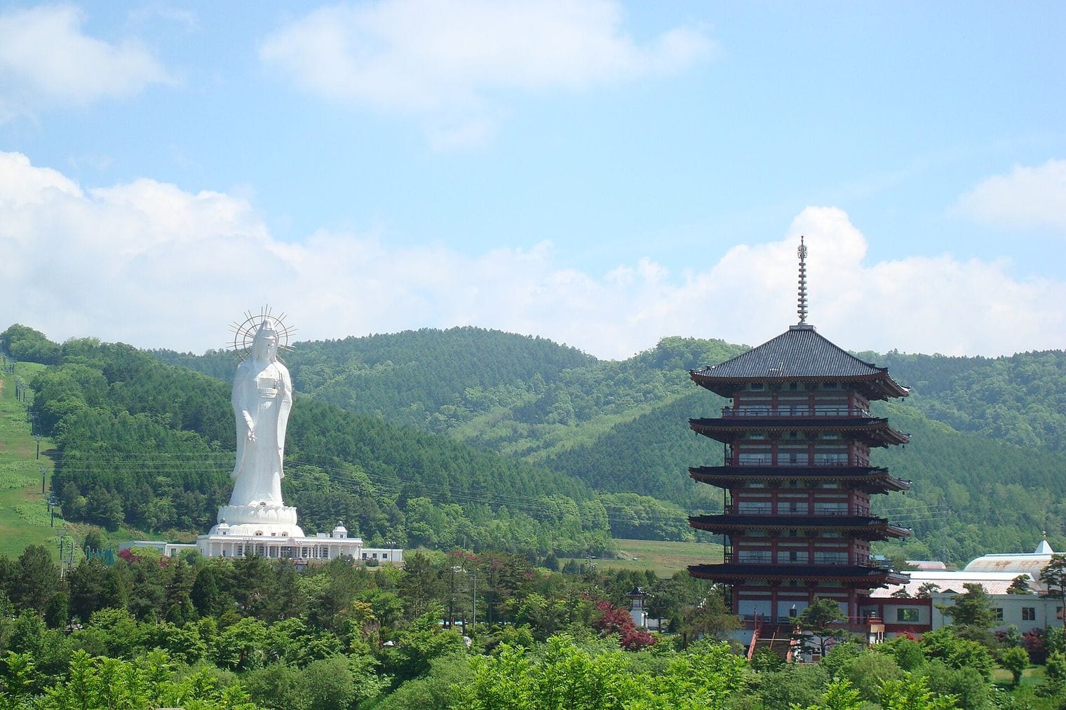 Dai Kannon of Kita no Miyako park, World