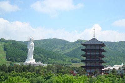Dai Kannon of Kita no Miyako park