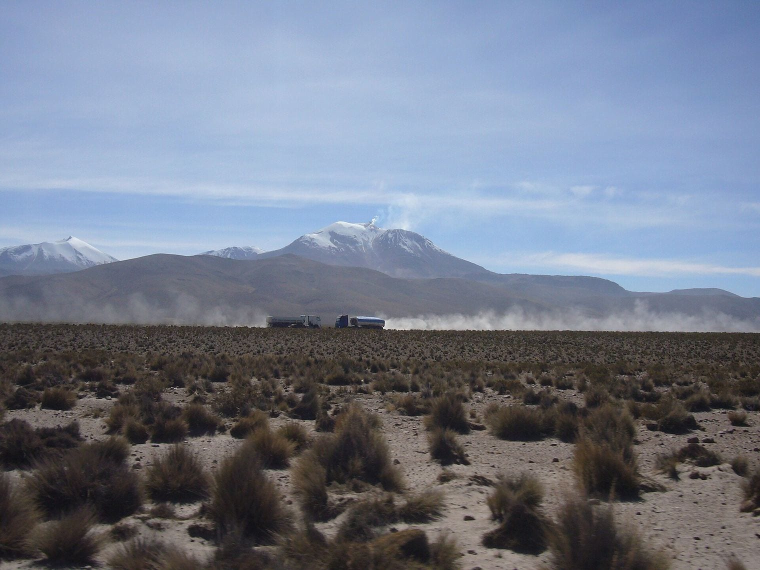 Guallatiri, World