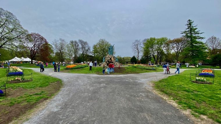 Moses Statue - King Memorial Fountain