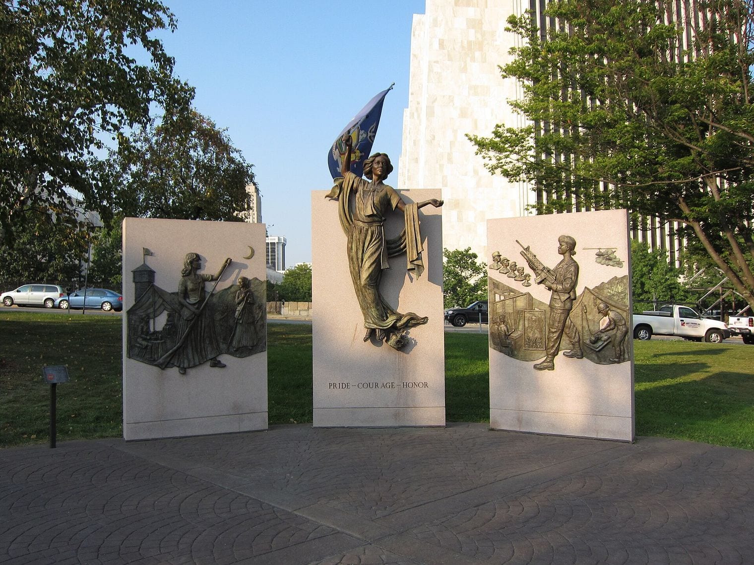 Moses Statue - King Memorial Fountain, Albany, New York