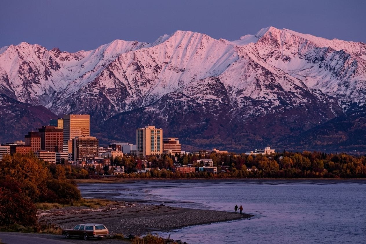 Downtown Anchorage Viewpoint, Alaska