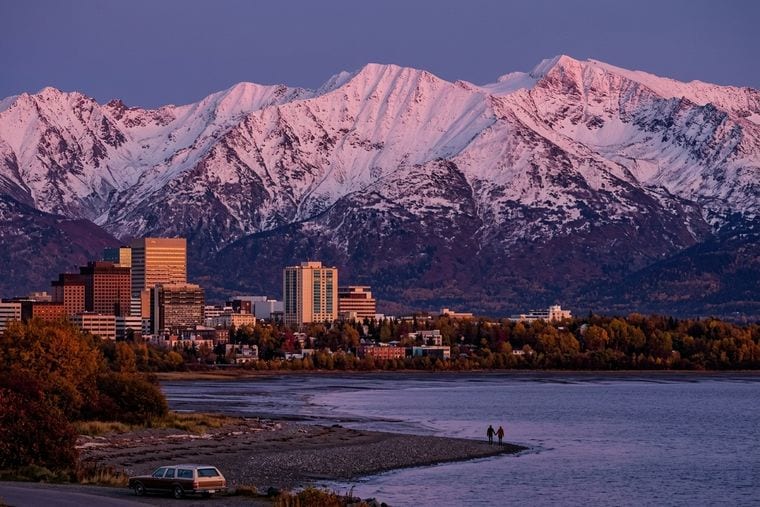 Downtown Anchorage Viewpoint