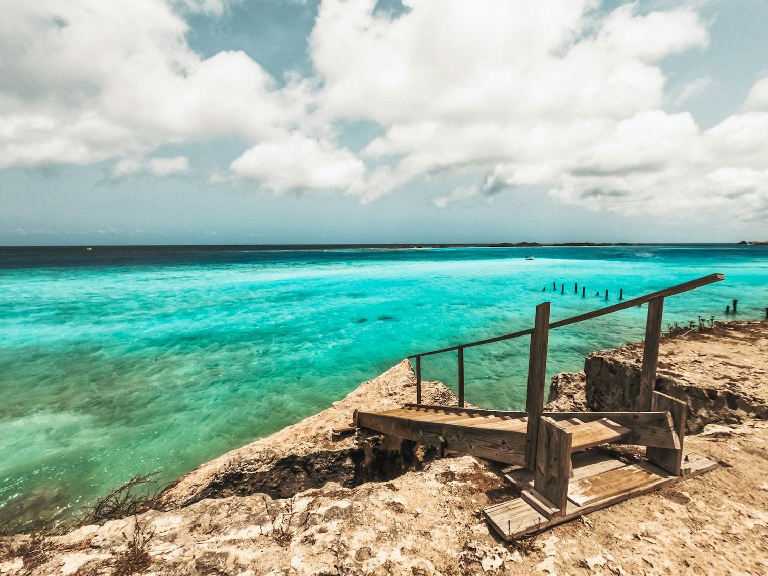 Tres Trapi (Three Steps Beach), Aruba