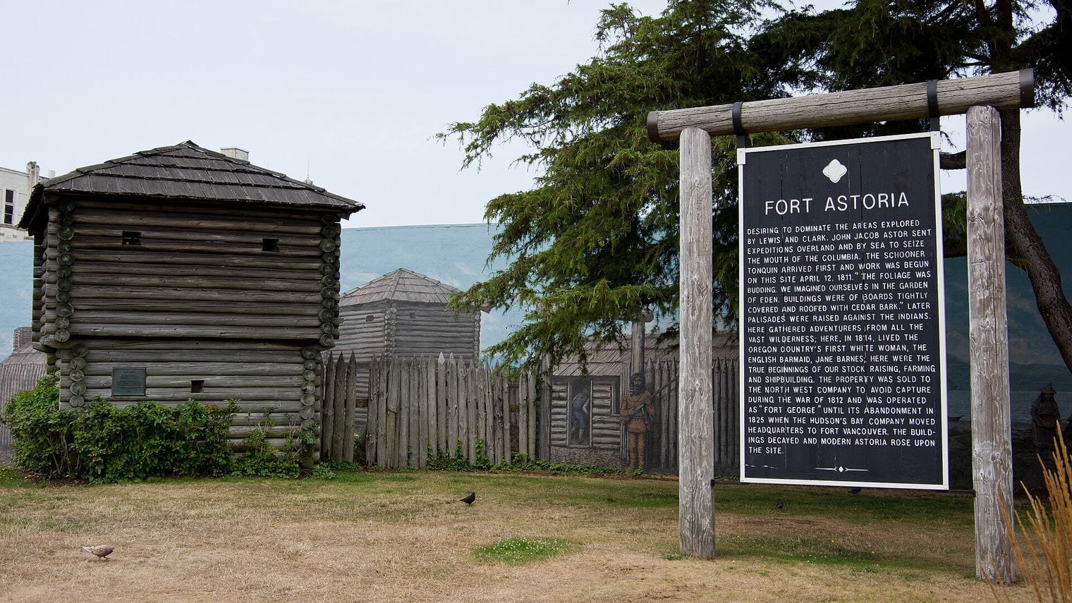 Fort Astoria in Oregon