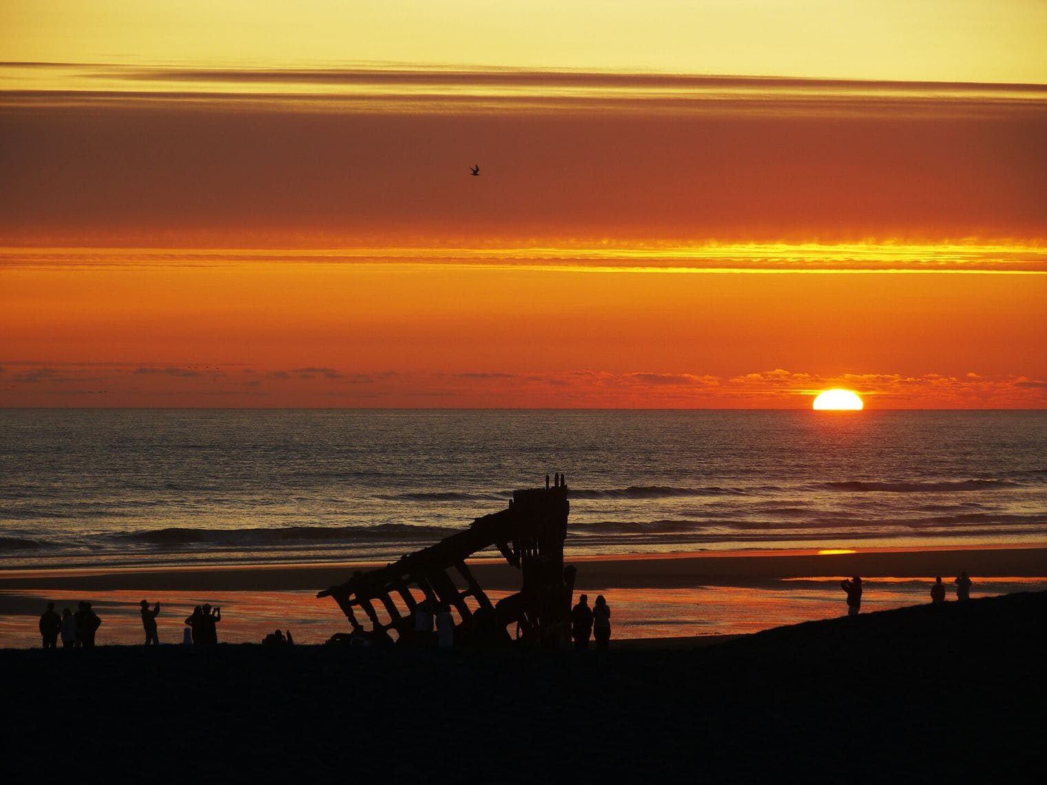 Peter Iredale Wreck in Astoria Oregon