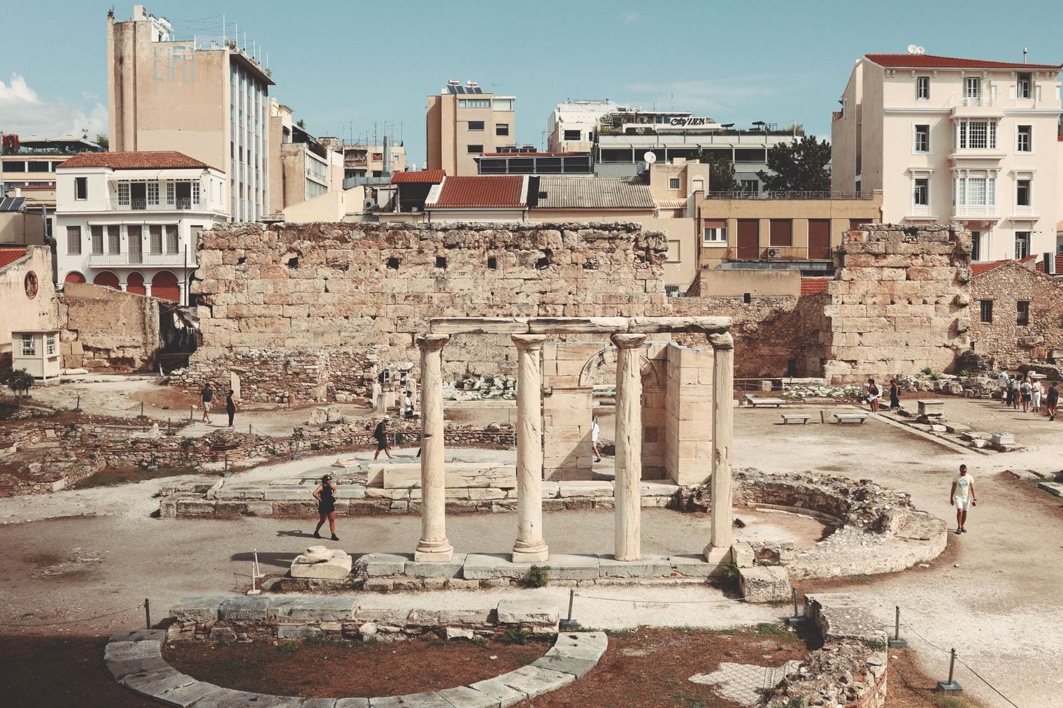 Hadrian's Library, Greece