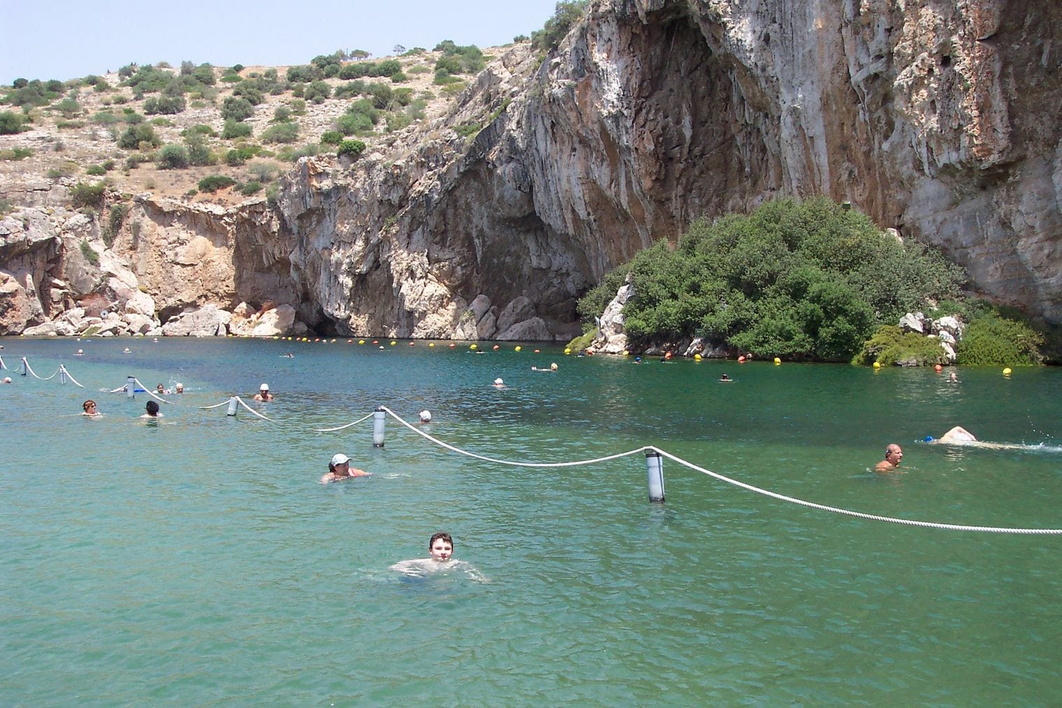 Lake Vouliagmeni, Greece