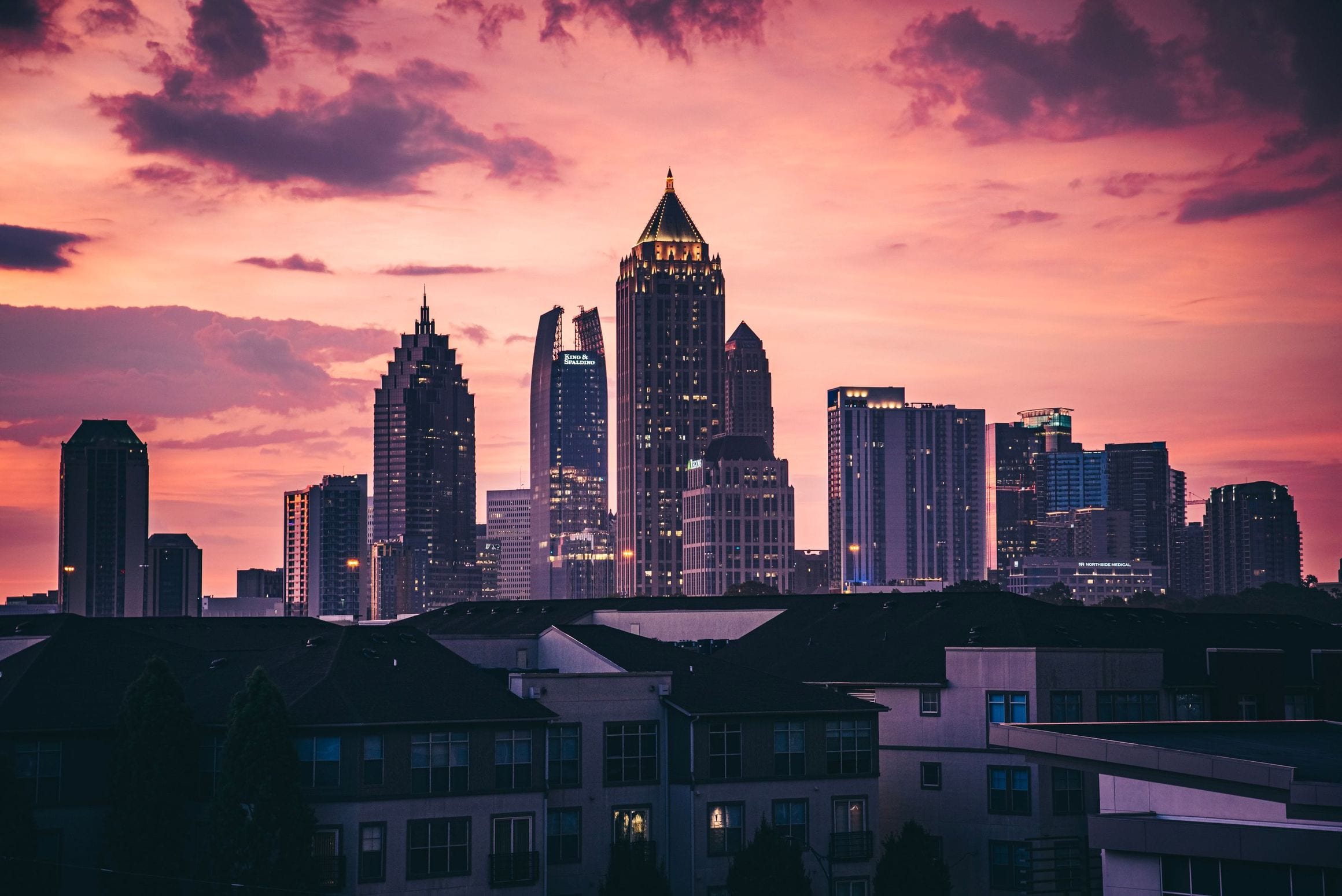 Scenic view of Atlanta, Georgia