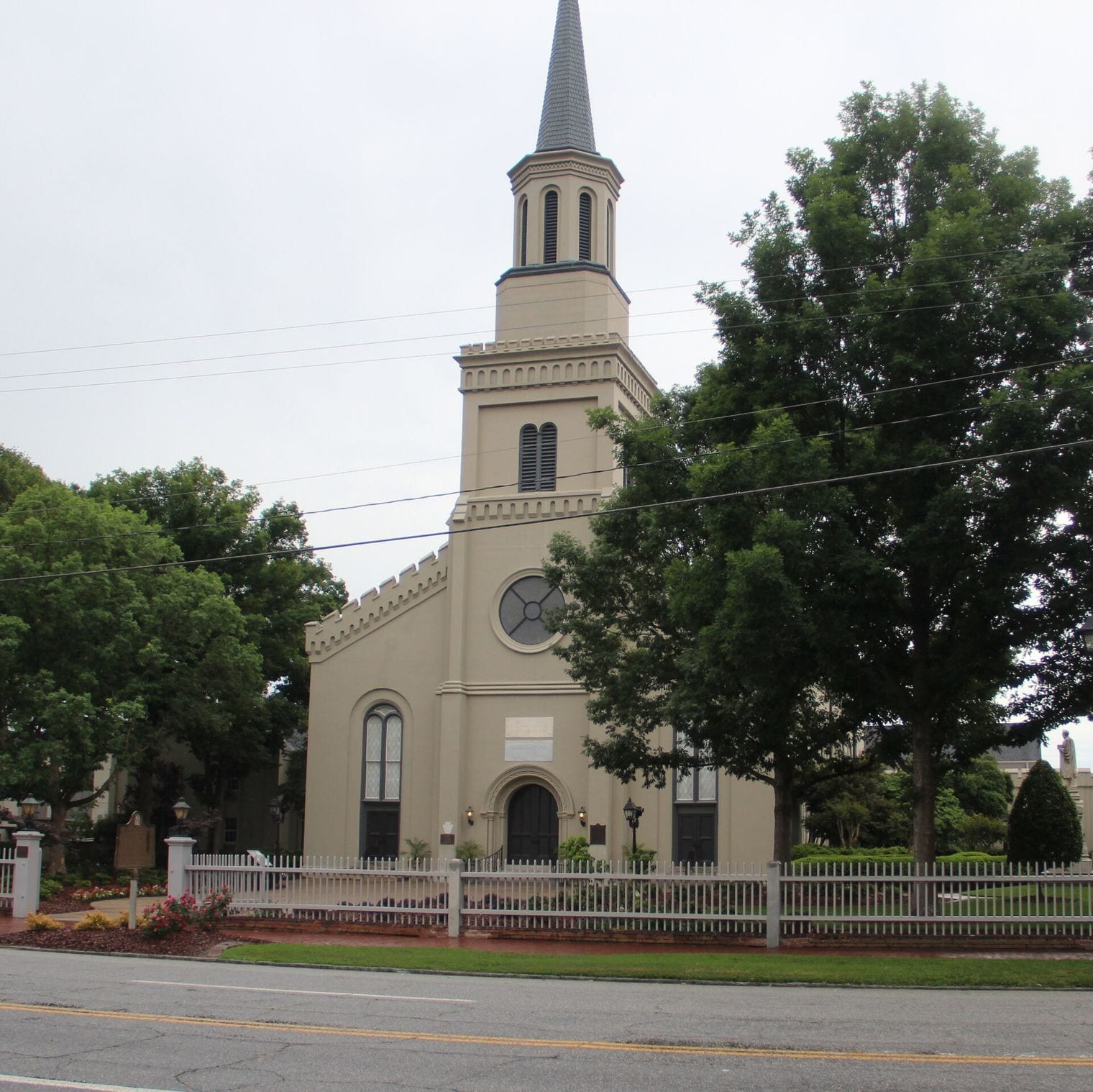 First Presbyterian Church on Telfair Street in Augusta, Georgia